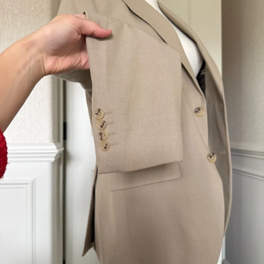 Zara Beige Blazer for Men US 36